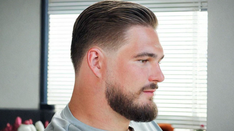 potongan rambut pria sesuai bentuk wajah bulat